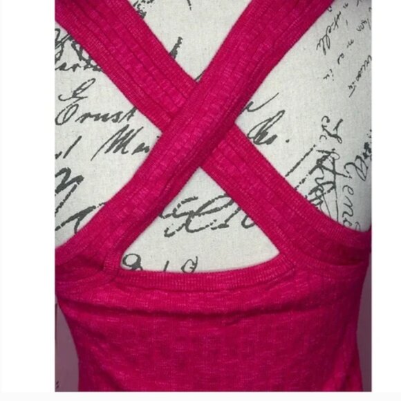 Anthropologie Pilcro Ribbed Knit Square Neck Sweater Tank top - Picture 3 of 7